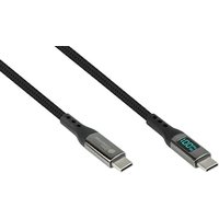 Good Connections USB 2.0 Lade- und Datenkabel (100W) mit Digitalanzeige USB-C 1m von Good Connections