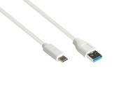 Good Connections USB 3.2 Gen.2 Kabel A-USB-C weiß 1m von Good Connections
