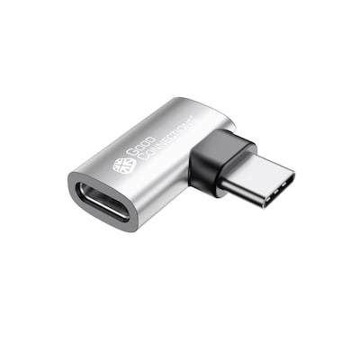 Good Connections USB 4.0 Gen. 3x2 Winkeladapter USB-C Stecker an USB-C Buchse von Good Connections