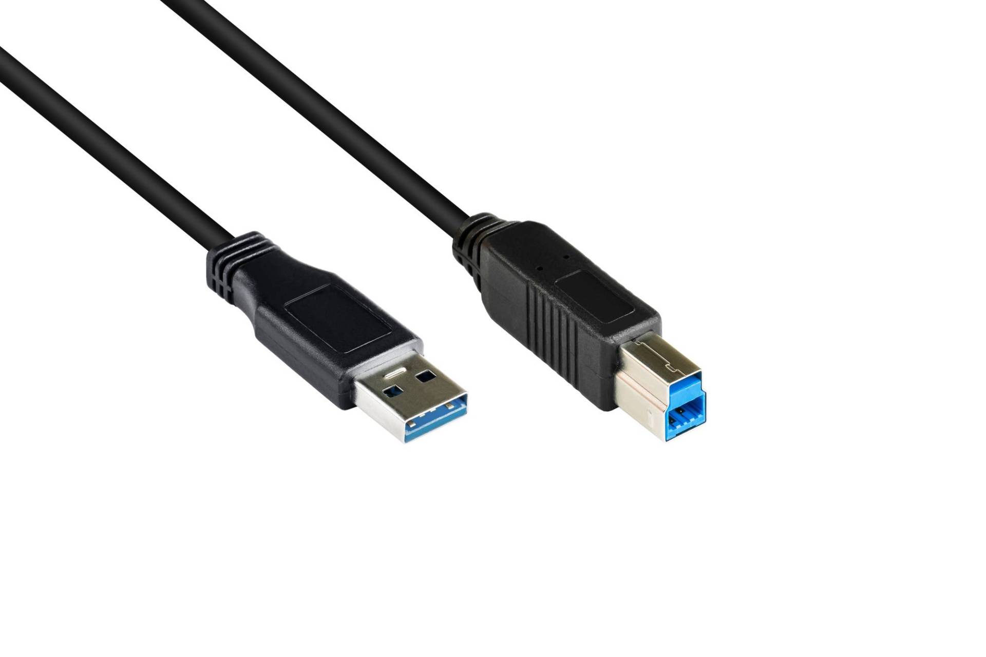 Good Connections USB3.0 Kabel A-B schwarz 5m Good Connections USB3.0 Kabel A-B schwarz 5m von Good Connections