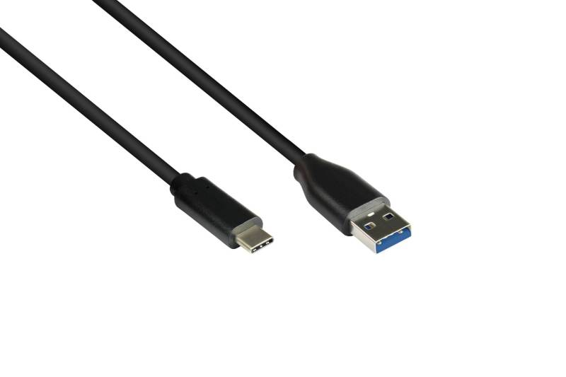Good Connections USB3.0 Kabel A-USB-C schwarz 1m von Good Connections