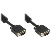 Good Connections VGA Kabel 3m Premium Monitorkabel 15pol HD St/St schwarz von Good Connections