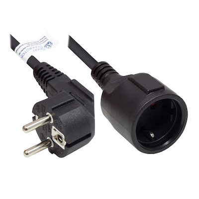 Good Connections Verlängerung Schutzkontakt-Stecker an Buchse, schwarz, 5 m Good Connections Verlängerung Schutzkontakt-Stecker an Buchse, schwarz, 5 m von Good Connections