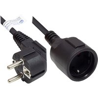 Good Connections Verlängerung Schutzkontakt-Stecker an Buchse, schwarz, 5 m Good Connections Verlängerung Schutzkontakt-Stecker an Buchse, schwarz, 5 m von Good Connections