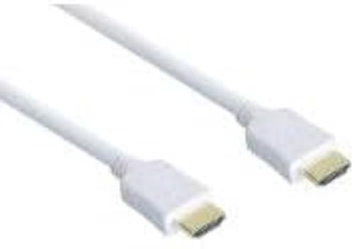 High-Speed-HDMI®-Kabel mit Ethernet, vergoldete Stecker, 1m weiß, Good Connections® von Good Connections