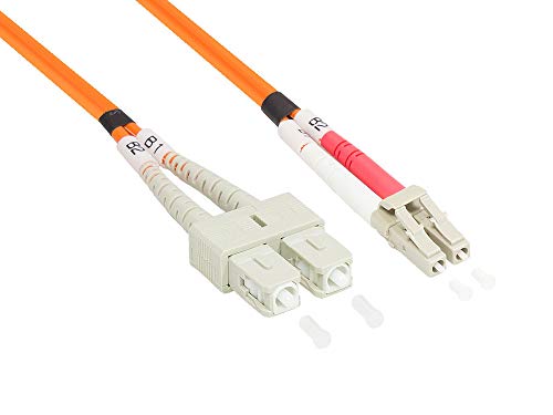 Patchkabel LWL Duplex OM2 (Multimode, 50/125) LC/SC, 5m, Good Connections® von Good Connections