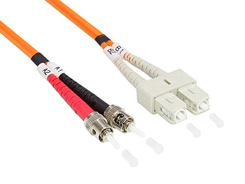 Patchkabel LWL Duplex OM2 (Multimode, 50/125) ST/SC, 15m, Good Connections® von Good Connections