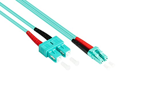 Patchkabel LWL Duplex OM3 (Multimode, 50/125) SC/LC, 20m, Good Connections® von Good Connections