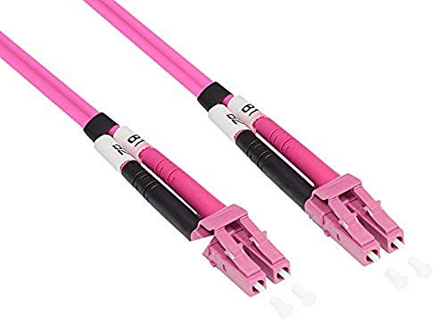 Patchkabel LWL Duplex OM4 (Multimode, 50/125) LC/LC, 0,5m, Good Connections® von Good Connections