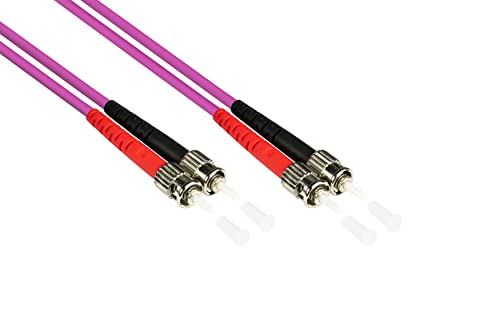 Patchkabel LWL Duplex OM4 (Multimode, 50/125) ST/ST, 15m, Good Connections® von Good Connections