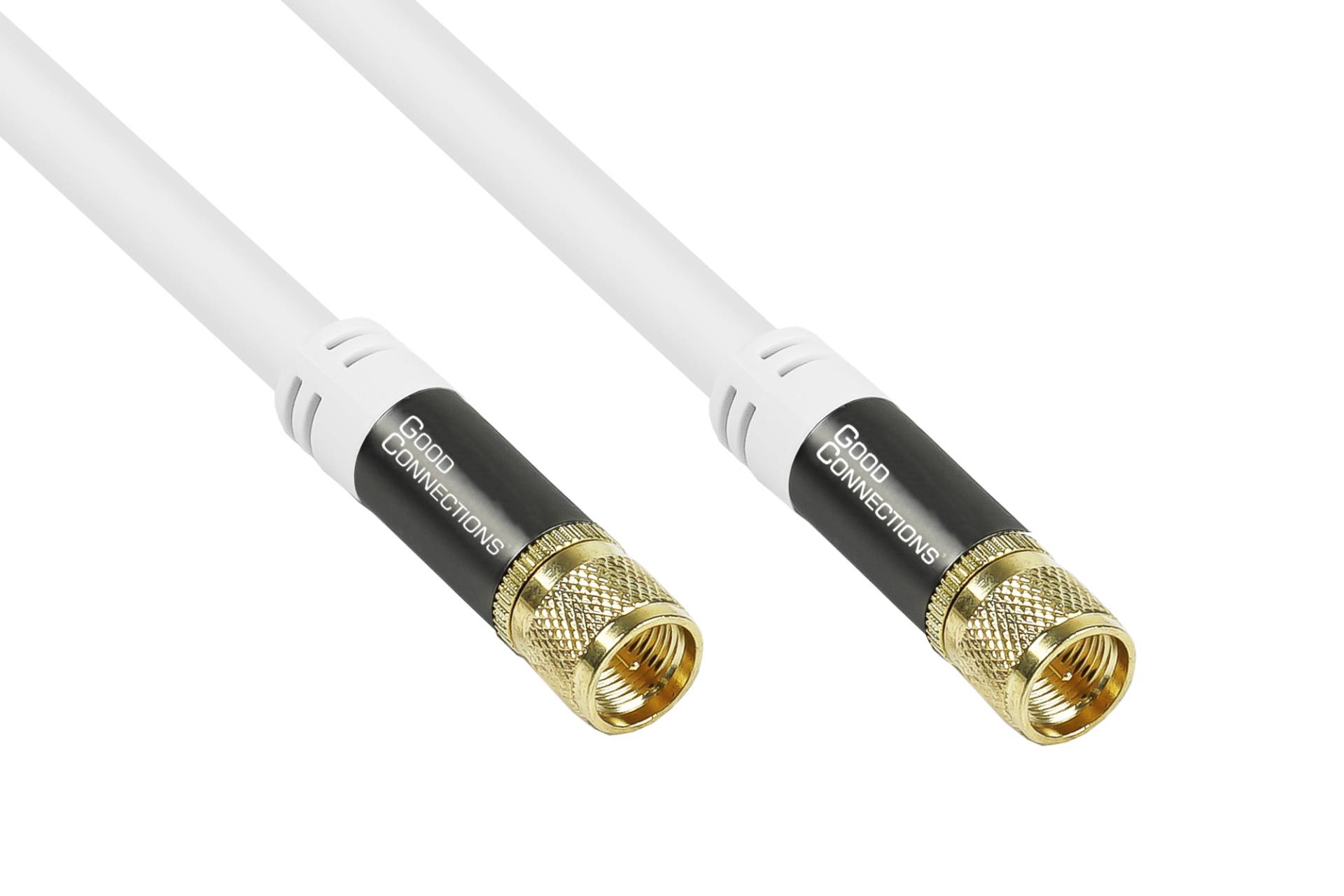 SAT Antennenkabel SmartFLEX, F-Stecker an F-Stecker, vergoldet, 120dB, 75 Ohm, weiß, 20m SAT Antennenkabel SmartFLEX, F-Stecker an F-Stecker, vergoldet, 120dB, 75 Ohm, weiß, 20m von Good Connections