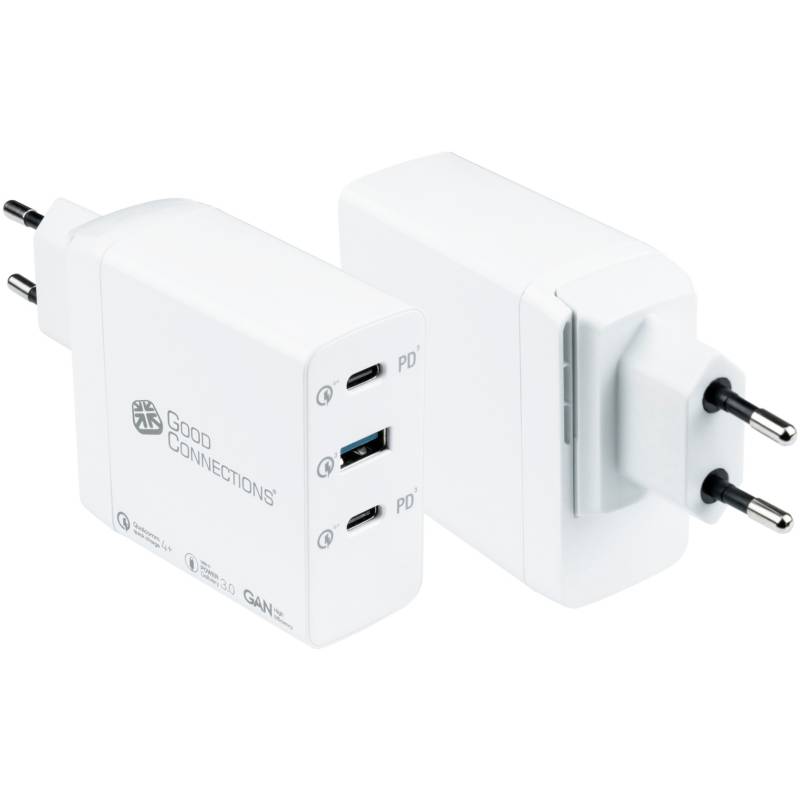 USB-Schnellladegerät 100 Watt, 3-Port von Good Connections