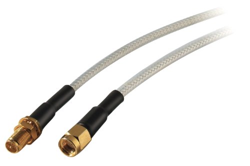 WLAN Antennenkabel, SMA reversed Buchse an SMA Stecker, Länge: 2m, Good Connections® von Good Connections