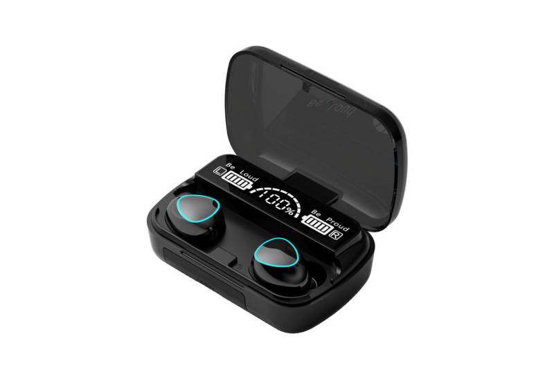 Good Times Kabellose Bluetooth Kopfhörer wasserdicht ELEK-12 Bluetooth-Kopfhörer (In Ear Kopfhörer HiFi Stereo Kopfhörer, Lange Spielzeit Sportkopfhörer Geräuschreduzierung) von Good Times