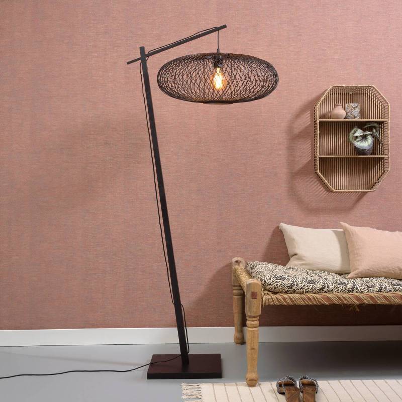 GOOD & MOJO Bogenlampe Cango large, schwarz, Höhe 176 cm von Good & Mojo