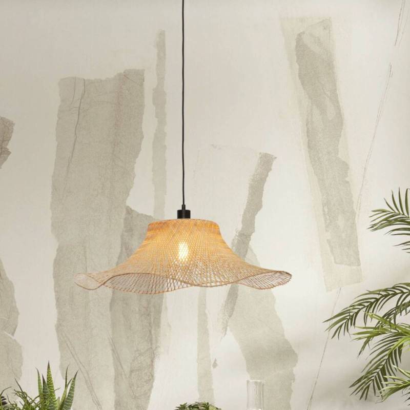 GOOD & MOJO Ibiza Hängelampe Ø 65 cm natur von Good & Mojo