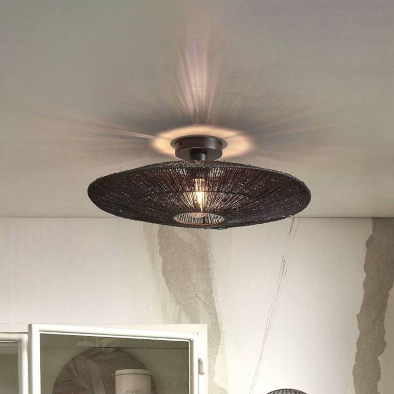 GOOD & MOJO Deckenlampe Iguazu, schwarz, Ø 55 cm von Good & Mojo