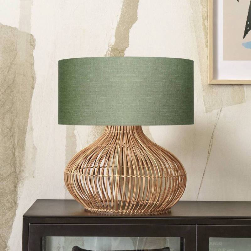 GOOD & MOJO Kalahari Tischlampe 47cm grün von Good & Mojo