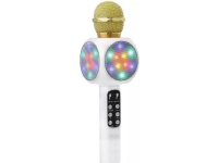 Goodbuy LED 360 Karaoke-Mikrofon mit Lautsprecher Bluetooth | 5W | aux | voice modulator | USB | Micro SD gold Goodbuy LED 360 Karaoke-Mikrofon mit Lautsprecher Bluetooth | 5W | aux | voice modulator | USB | Micro SD gold von GoodBuy