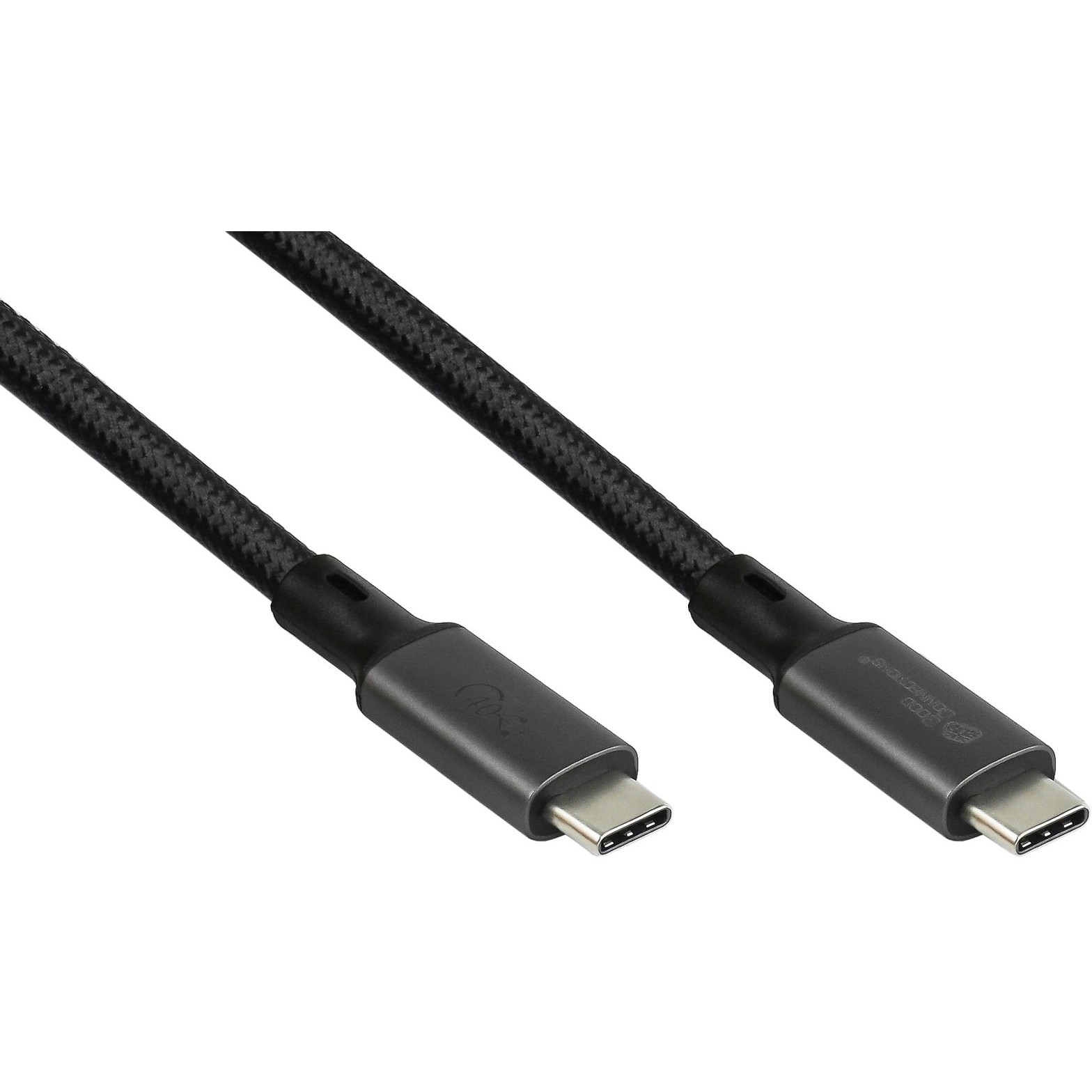 GoodConnections USB-C 4.0 (ST-ST) 1.5m Magnetisches Spiralkabel 240W 8K 60Hz Schwarz GoodConnections USB-C 4.0 (ST-ST) 1.5m Magnetisches Spiralkabel 240W 8K 60Hz Schwarz von GoodConnections