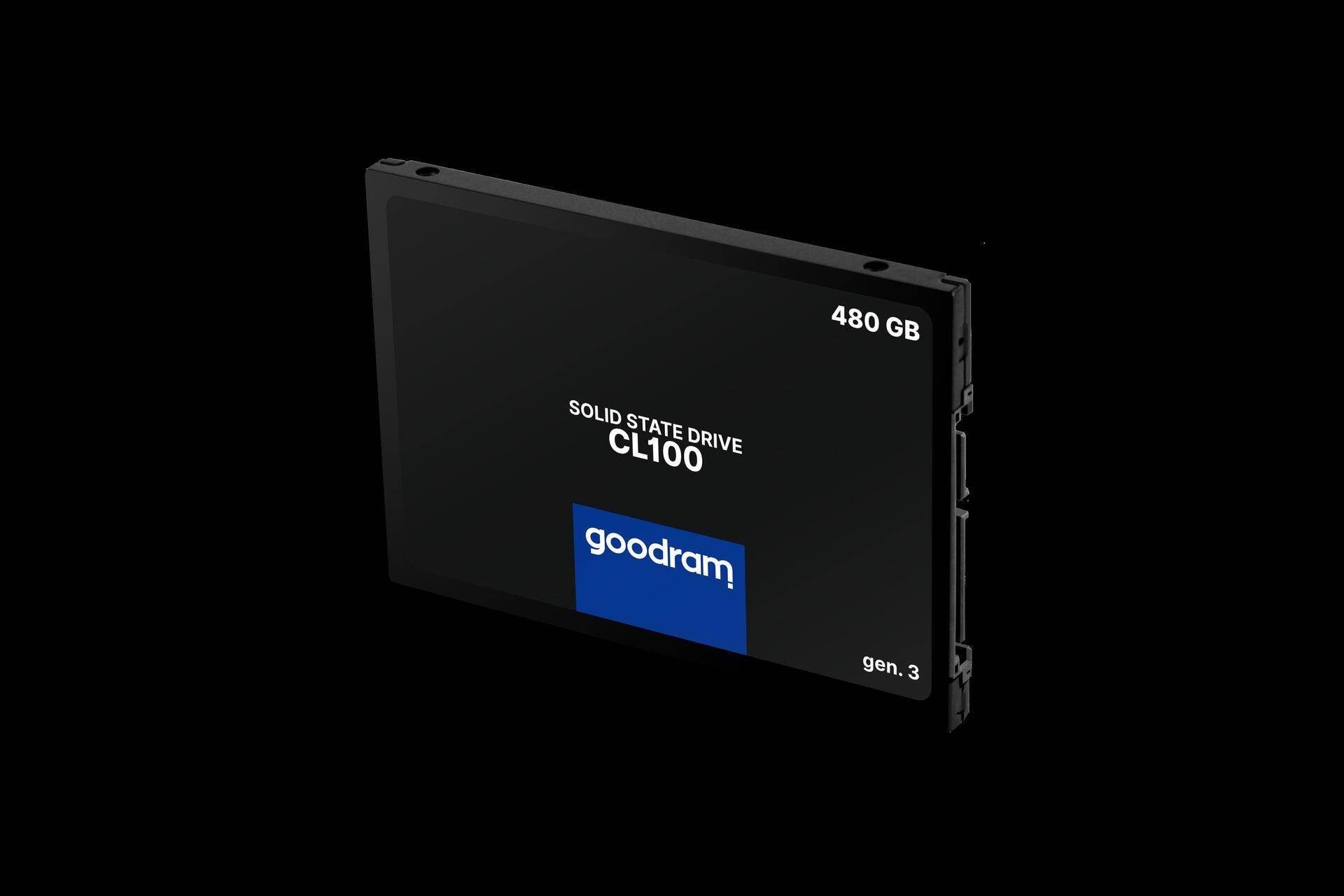 Goodram CL100 gen.3 2.5 480 GB Serial ATA III 3D TLC NAND (SSDPR-CL100-480-G3) von GoodRam