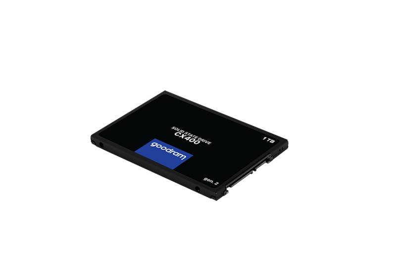 Wilk Elektronik GOODRAM CX400 - Gen 2 - SSD - 1TB - intern - 2,5 (6,4 cm) - SATA 6Gb/s (SSDPR-CX400-01T-G2) von GoodRam