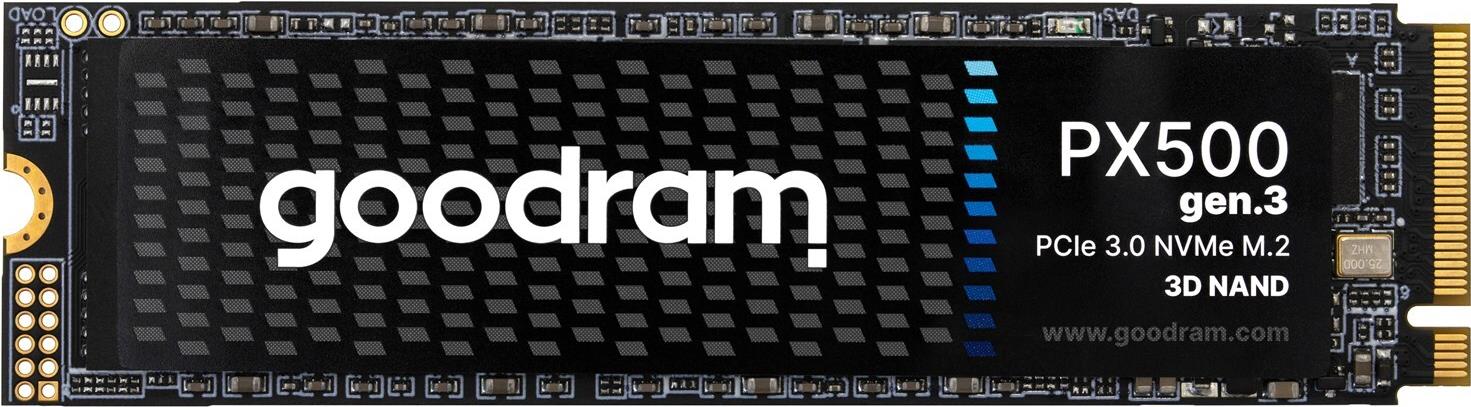 Goodram PX500 GEN.3 SSDPR-PX500-02T-80-G3 Internes Solid State Drive 2,05 TB M.2 PCI Express 3.0 NVMe 3D NAND (SSDPR-PX500-02T-80-G3) von GoodRam