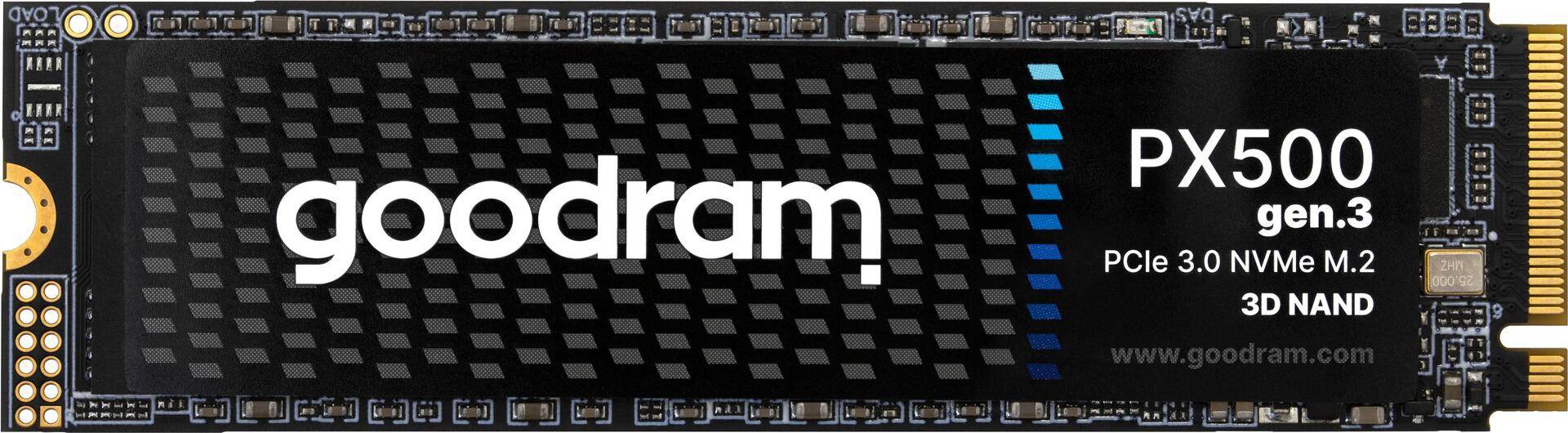 Goodram PX500 GEN.3 SSDPR-PX500-512-80-G3 Internes Solid State Drive 512 GB M.2 PCI Express 3.0 NVMe 3D NAND (SSDPR-PX500-512-80-G3) von GoodRam