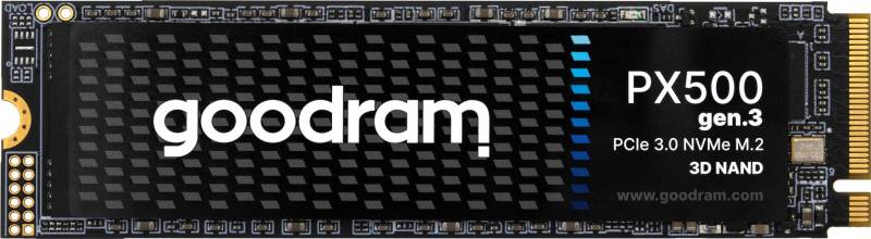 Goodram PX500 GEN.3 SSDPR-PX500-512-80-G3 Internes Solid State Drive 512 GB M.2 PCI Express 3.0 NVMe 3D NAND (SSDPR-PX500-512-80-G3) von GoodRam