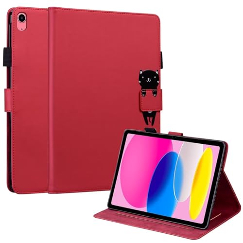 GoodcAcy Kompatibel mit Amazon Fire Max 11 Tablet Hülle mit - Ultra Dünn mit Standfunktion Slim PU Leder Smart Schutzhülle Kompatibel Hülle Amazon Fire Max 11 - Rot GoodcAcy Kompatibel mit Amazon Fire Max 11 Tablet Hülle mit - Ultra Dünn mit Standfunktion Slim PU Leder Smart Schutzhülle Kompatibel Hülle Amazon Fire Max 11 - Rot von GoodcAcy