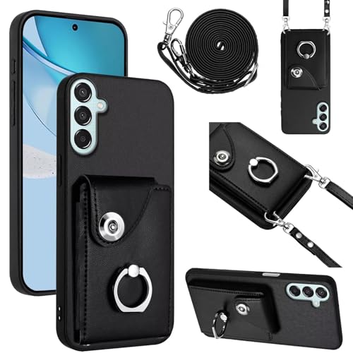 GoodcAcy Schutzhülle Kompatibel mit Xiaomi Poco X7 Hülle, Handyhülle Leder Klapphülle Handytasche Flip Wallet Case Lederhülle, mit Reißverschluss Band Ring Ständer Case für Frauen -Schwarz GoodcAcy Schutzhülle Kompatibel mit Xiaomi Poco X7 Hülle, Handyhülle Leder Klapphülle Handytasche Flip Wallet Case Lederhülle, mit Reißverschluss Band Ring Ständer Case für Frauen -Schwarz von GoodcAcy