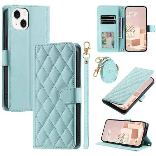 Handyhülle für Xiaomi Redmi Note 13 Pro 4G Hülle mit Band Klappbar,Premium Leder Klappbar Tasche Flip Case Magnet Kartenfach Standfunktion Klapphülle Schutzhülle für Xiaomi Poco M6 Pro(Hellgrün) Handyhülle für Xiaomi Redmi Note 13 Pro 4G Hülle mit Band Klappbar,Premium Leder Klappbar Tasche Flip Case Magnet Kartenfach Standfunktion Klapphülle Schutzhülle für Xiaomi Poco M6 Pro(Hellgrün) von GoodcAcy