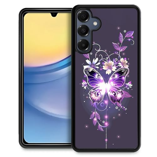 Goodsprout Kompatibel mit Samsung Galaxy A16 Hülle, erstaunliches Muster, stoßfest, kratzfest, harte Rückseite aus Polycarbonat für Samsung Galaxy A16, lila, glitzernde Blume, Schmetterling Goodsprout Kompatibel mit Samsung Galaxy A16 Hülle, erstaunliches Muster, stoßfest, kratzfest, harte Rückseite aus Polycarbonat für Samsung Galaxy A16, lila, glitzernde Blume, Schmetterling von Goodsprout