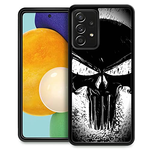 Goodsprout Kompatibel mit Samsung Galaxy A53 5G Hülle, Horror-Totenkopf-Muster, Samsung Galaxy A53 5G Hülle für Mädchen und Frauen, Ultra-Schutz, stoßfest, weiches Silikon, TPU, rutschfeste Rückseite von Goodsprout