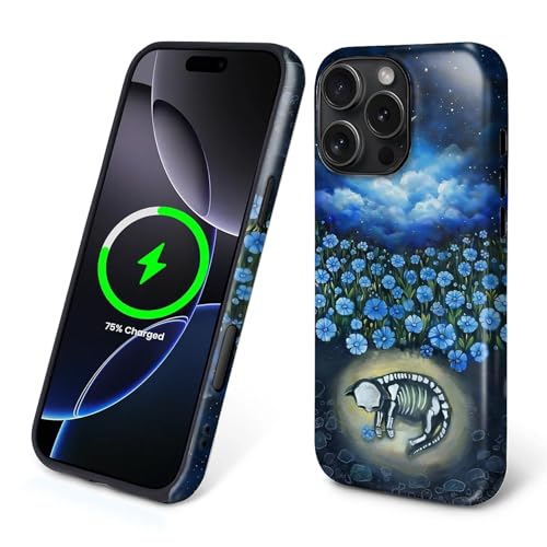 Schutzhülle für iPhone 14 Pro Max, kompatibel mit Magsafe, 2-lagige Hartschale und Silikonhülle, stoßfester Schutz, matt, hochwertige und modische Handyhülle, die tote Katze ist unter dem Blumenbeet Schutzhülle für iPhone 14 Pro Max, kompatibel mit Magsafe, 2-lagige Hartschale und Silikonhülle, stoßfester Schutz, matt, hochwertige und modische Handyhülle, die tote Katze ist unter dem Blumenbeet von Goodsprout