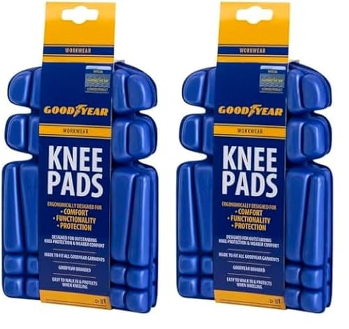 Goodyear GYKP006_ROYAL Kniepolster, Blau, Universal (Packung mit 2) von Goodyear