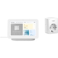 Google Nest Hub (2. Generation) + TP-Link Tapo P100 Mini Smart WLAN-Steckdose von Google Nest