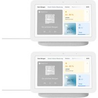 Google Nest Hub (2. Generation) 2er-Pack - Smart Display mit Sprachsteuerung von Google Nest