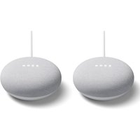 Google Nest Mini (2. Gen) 2er-Pack - Smarter Lautsprecher mit Sprachsteuerung von Google Nest