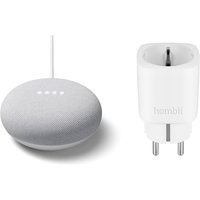 Google Nest Mini + Hombli Smarte Steckdose von Google Nest