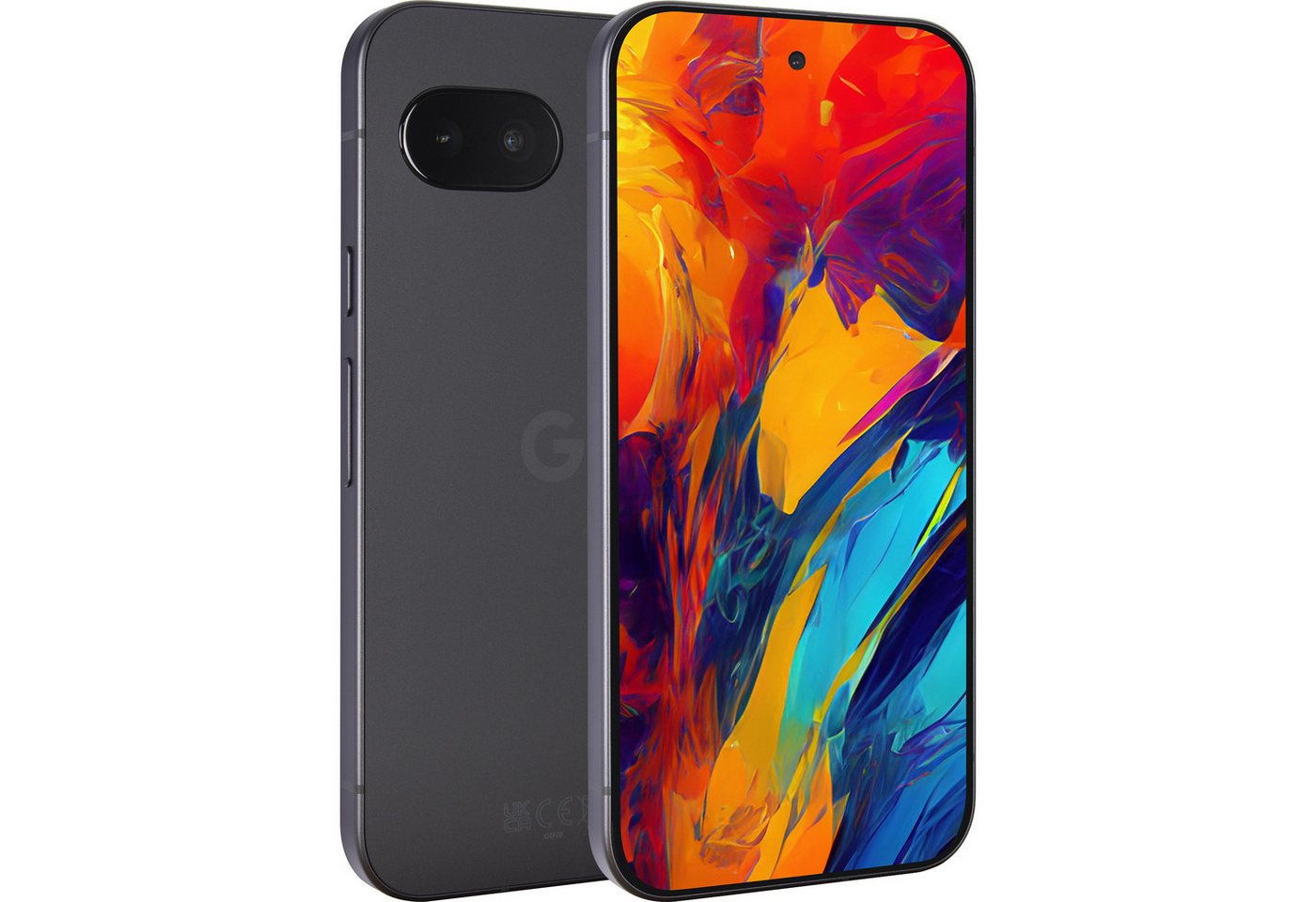 Google Google Pixel 9a 128GB, Handy, (Obsidian, Android Smartphone (6.3 Zoll, 128 GB Speicherplatz, 48 MP Kamera) von Google