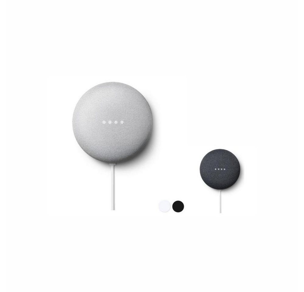 Google Grau Google Smart Speaker mit Assistant Nest Mini Lautsprecher von Google
