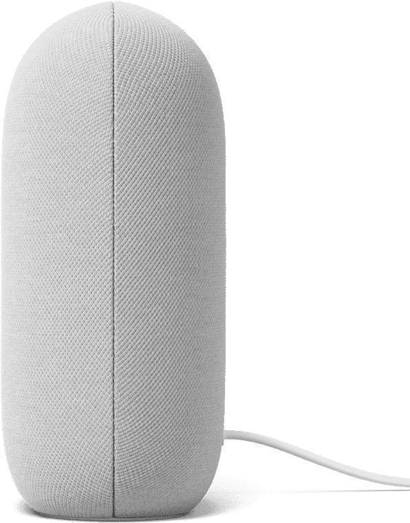 Google Nest Audio Chalk - Google Assistant - Oval - Weiß - Kunststoff - Chromecast,Chromecast Audio - Android - iOS (GA01420-NO) von Google