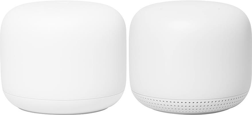 Google Nest Wifi WLAN-Router Dual-Band (2,4 GHz/5 GHz) Gigabit Ethernet Weiß (GA00822-FR) von Google