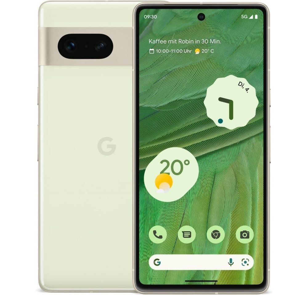Google Pixel 7 5G 128 GB / 8 GB - Smartphone - lemongrass Smartphone (6,3 Zoll, 128 GB Speicherplatz) von Google