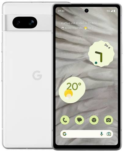 Google Pixel 7a 5G Smartphone 128GB 15.5cm (6.1 Zoll) Weiß Android™ 13 Dual-SIM von Google
