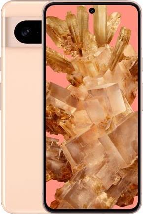 Google Pixel 8 15,8 cm (6.2) Dual-SIM 5G USB Typ-C 8 GB 128 GB 4575 mAh Rose (GA04856-GB) von Google