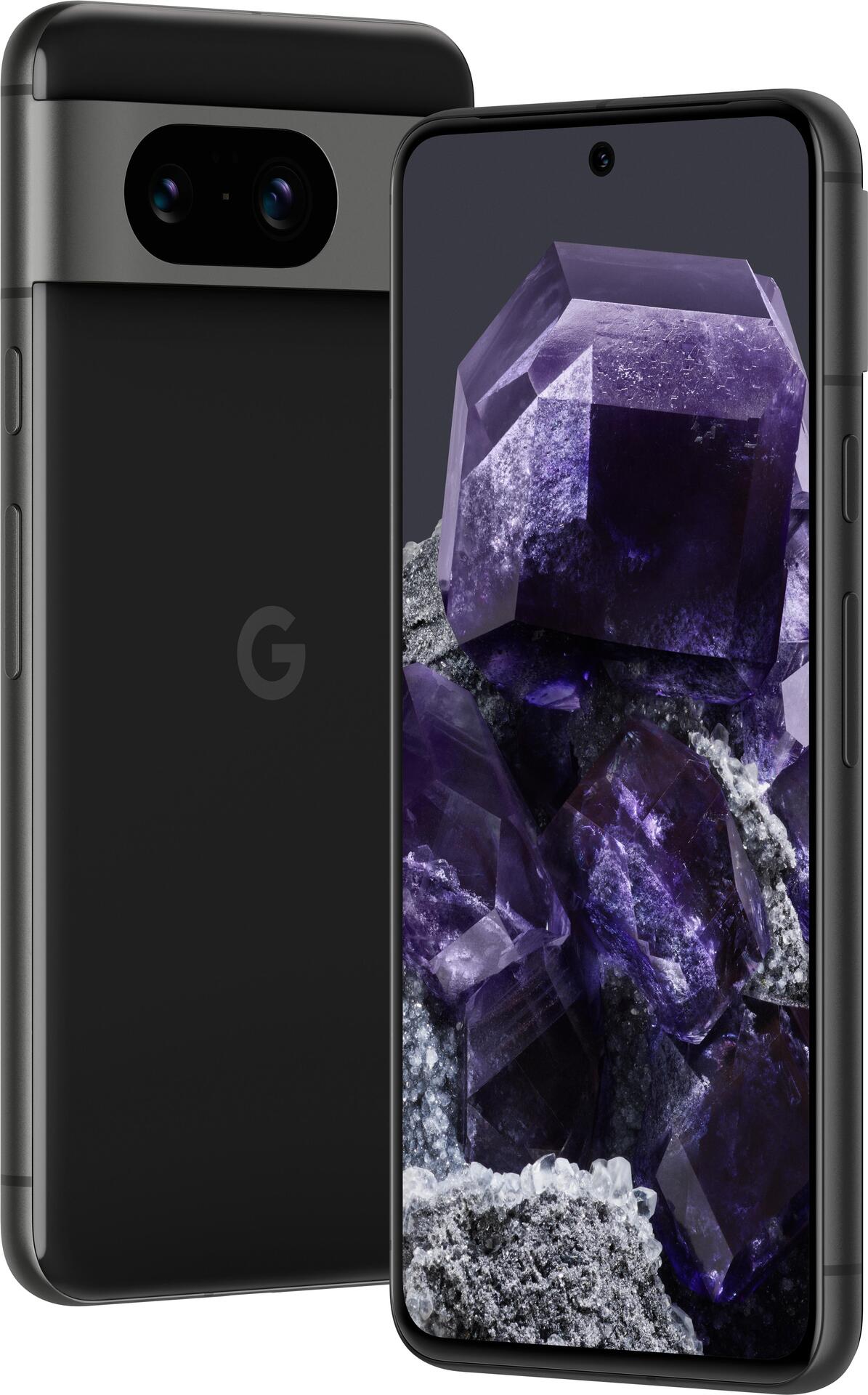 Google Pixel 8 15,8 cm (6.2) Dual-SIM 5G USB Typ-C 8 GB 256 GB 4575 mAh Obsidian Black (GA04833-GB) von Google
