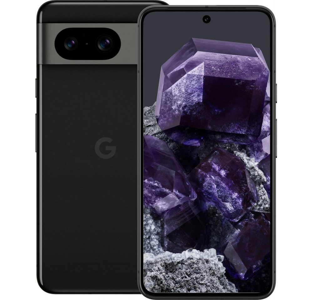 Google Pixel 8 5G 128 GB / 8 GB - Smartphone - obsidian Smartphone (6,2 Zoll) von Google