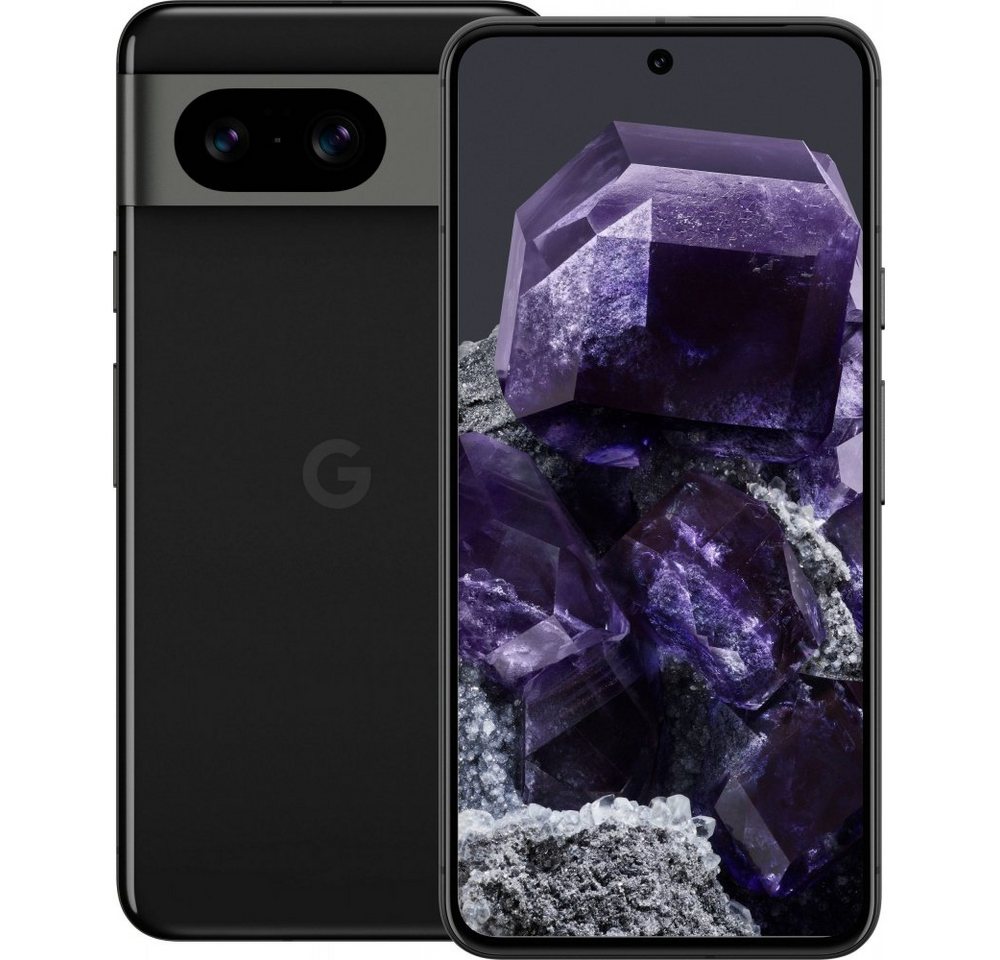 Google Pixel 8 5G 128 GB / 8 GB - Smartphone - obsidian Smartphone (6,2 Zoll, 128 GB Speicherplatz) von Google